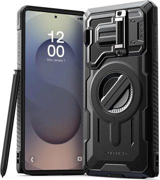 Чохол Vrs Design Terra Guard Ultimate Magnetic Matte Black для Samsung Galaxy S25 Ultra 2584371443 фото