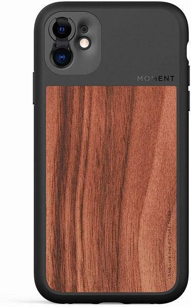 Чехол Moment M-Series Walnut Wood Black для iPhone 11