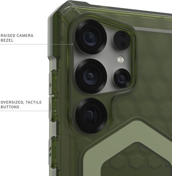 Чохол UAG Essential Armor Magsafe Olive Drab для Samsung Galaxy S25 Ultra 2834018702 фото