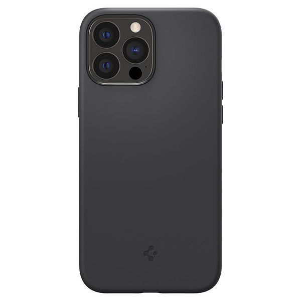 Чехол Spigen Silicone Fit Black для iPhone 13 Pro Max 1631045072 фото