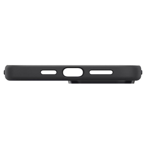 Чехол Spigen Silicone Fit Black для iPhone 13 Pro Max 1631045072 фото
