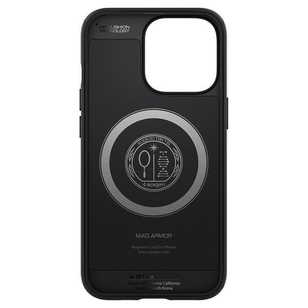 Чохол Spigen Mag Armor Matte Black для iPhone 13 Pro Max 1622675137 фото