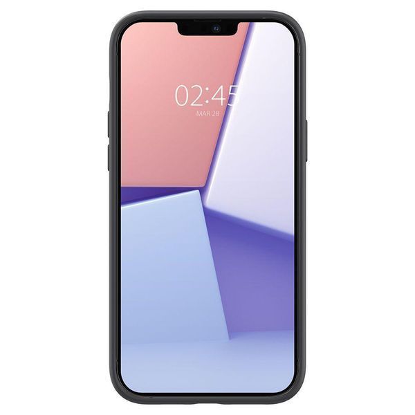 Чехол Spigen Silicone Fit Black для iPhone 13 Pro Max 1631045072 фото