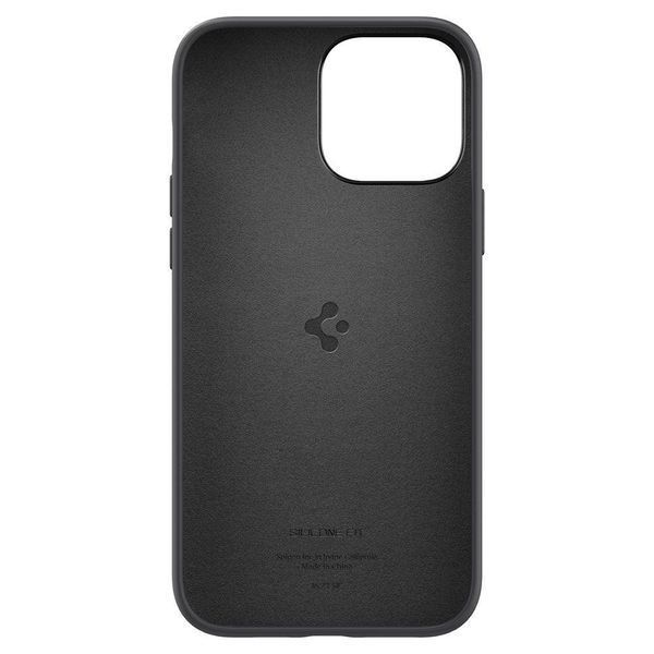 Чехол Spigen Silicone Fit Black для iPhone 13 Pro Max 1631045072 фото