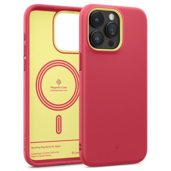Чохол Caseology Nano Pop Mag Magenta Lychee для iPhone 15 Pro Max ACS06931 2026352016 фото