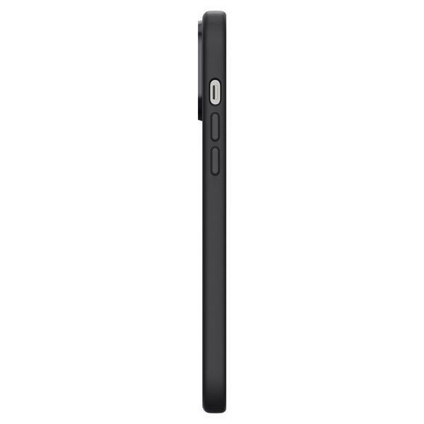 Чехол Spigen Silicone Fit Black для iPhone 13 Pro Max 1631045072 фото