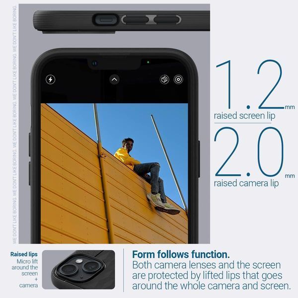 Чохол Caseology Parallax Mag Mag Matte Black для iPhone 13 | iPhone 14 1794286041 фото