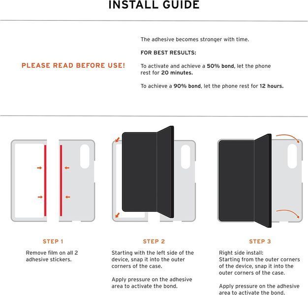 Чохол UAG Mouve Series Ice для Samsung Galaxy Fold 7 2982056583 фото