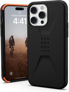 Чохол UAG Civilian Black для iPhone 14 Pro Max 2119259845 фото