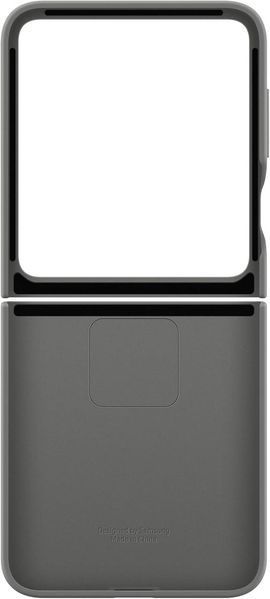 Чохол Samsung Silicone Cover With Ring Gray для Galaxy Flip 6 2567610234 фото