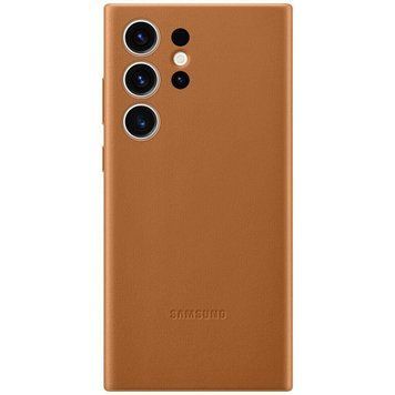 Чохол Samsung Leather Case Brown для Galaxy S23 Ultra SM-S918 1960064216 фото