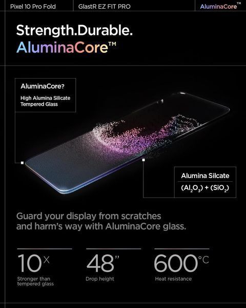 Захисне скло Spigen Screen Protector для Google Pixel 10 Pro Fold AGL09665 2865355213 фото