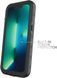 Водонепрокникний чохол Body Glove Tidal MagSafe Black для iPhone 13 Pro Max 2190887414 фото 7