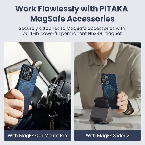 Чохол Pitaka MagEZ Case 4 Over The Horizon для iPhone 15 Pro Max 3009855447 фото