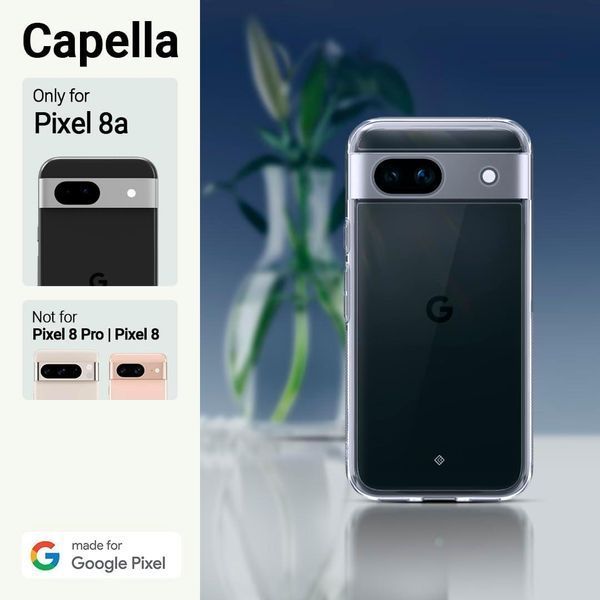 Чехол Caseology Capella Crystal Clear для Google Pixel 8a 2254914831 фото