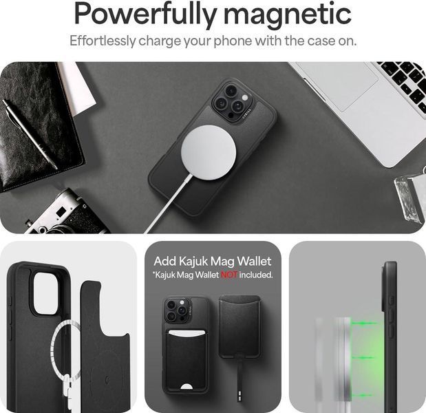 Чохол Spigen Cyrill Kajuk Magsafe Black для iPhone 16 Pro Max ACS08395 2498362891 фото