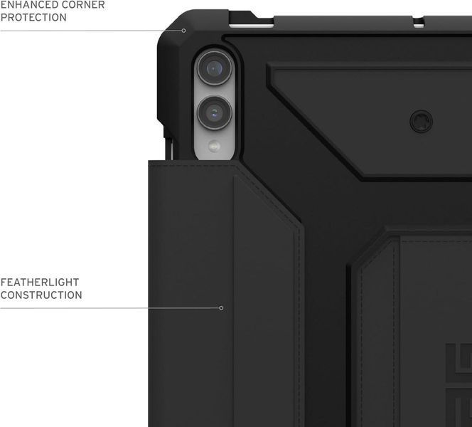 Чохол UAG Metropolis SE Series Black для Samsung Galaxy Tab S9 Plus | S10 Plus 2465964975 фото
