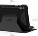 Чохол UAG Metropolis SE Series Black для Samsung Galaxy Tab S9 Plus | S10 Plus 2465964975 фото 5