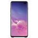 Оригинальный кожаный Чехол Samsung Leather Back Cover Black для Samsung Galaxy S10 Plus SM-G975 1155083258 фото 3