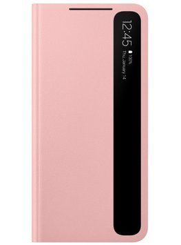 Чохол Samsung Clear View Cover Pink для Galaxy S21 SM-G991 1650300039 фото