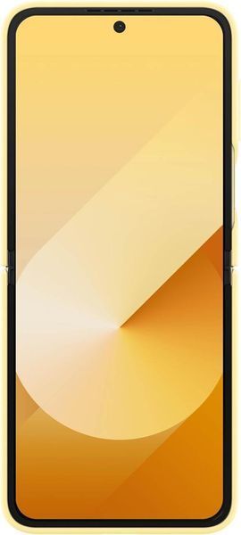 Чехол Samsung Silicone Cover With Ring Yellow для Galaxy Flip 6 2567616860 фото