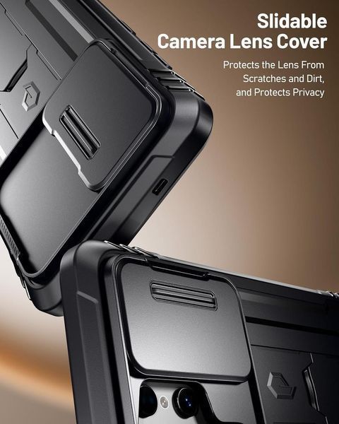 Противоударный чехол 360&deg; Poetic Revolution Black для Samsung Galaxy S26 Ultra 2940531265 фото