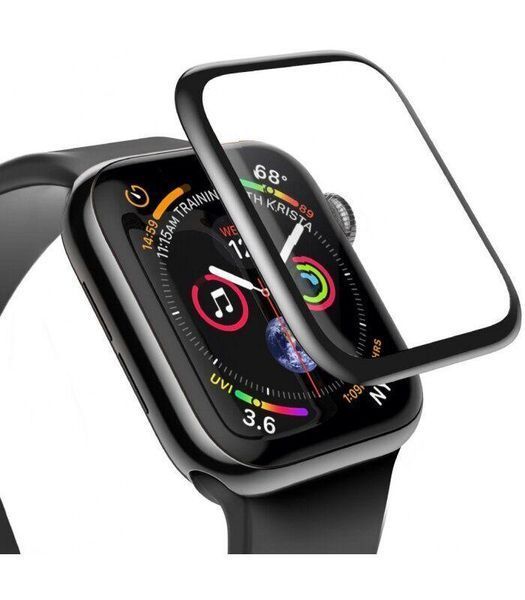 Захисне скло Baseus 0.3 mm Full Screen Curved Tempered Glass Black для Apple Watch 42mm 1426484129 фото