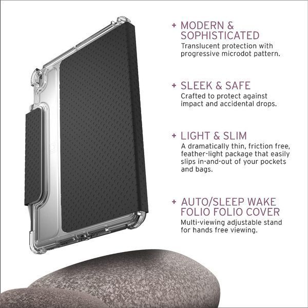 Чохол для планшета UAG Lucent Series Black для iPad 9 | 8 | 7 10.2" (2021 | 2020 | 2019) 1749121513 фото