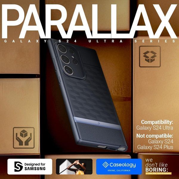 Чохол Caseology Parallax Navy Violet для Samsung Galaxy S24 Ultra SM-S928 ACS07417 2100508619 фото