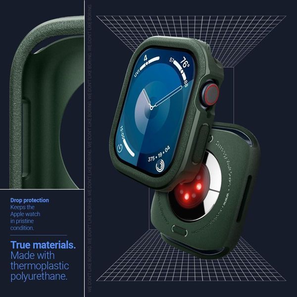 Чехол Caseology Vault Midnight Green для Apple Watch Series 10 42mm ACS08596 2681028722 фото