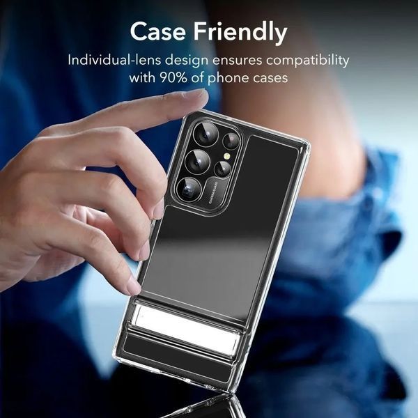 Защитное стекло для камеры ESR Camera Lens Protector Clear для Samsung Galaxy S23 Ultra SM-S918 1961157322 фото