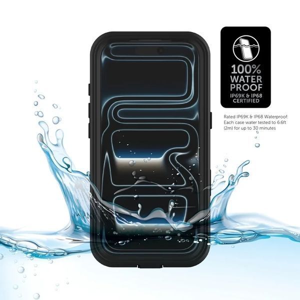 Водонепроницаемый чехол Body Glove Tidal Black для iPhone 17 Pro 3165243337 фото
