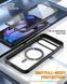 Захисний чохол 360&deg; Poetic Guardian MagSafe Clear Black для Google Pixel 9 | 9 Pro 2526159982 фото 4