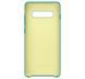 Оригинальный чехол Samsung Silicone Cover Green для Galaxy S10 Plus SM-G975 1400067535 фото 4