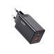 Зарядное устройство Toocki 2C1A Gan Travel Charger 67W Black 1815016703 фото 1