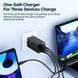 Зарядное устройство Toocki 2C1A Gan Travel Charger 67W Black 1815016703 фото 6