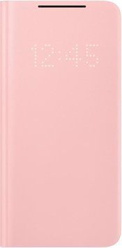 Чохол Samsung Smart LED View Cover Pink для Galaxy S21 5G SM-G991 1749591200 фото