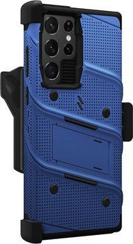 Чохол Zizo Bolt Series Blue з кліпсою для Samsung Galaxy S22 Ultra SM-G908 1697791120 фото