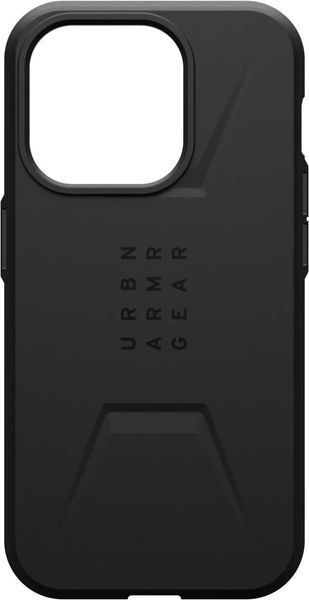 Чохол UAG Civilian MagSafe Black для iPhone 15 Pro Max 2119287913 фото