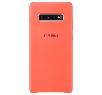 Чохол Samsung Silicone Cover Berry Pink для Galaxy S10 Plus SM-G975 1401552431 фото