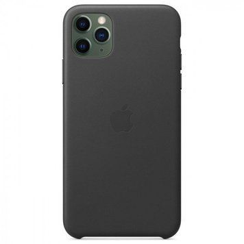 Чохол Apple Leather Case Black (MWYE2ZM/A) для iPhone 11 Pro 1158699849 фото