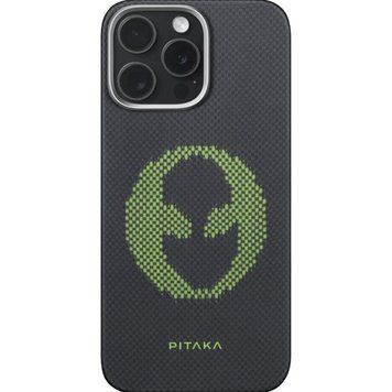 Чехол Pitaka MagEZ Tactile Woven StarPeak Alien для iPhone 16 Pro Max 3076388758 фото