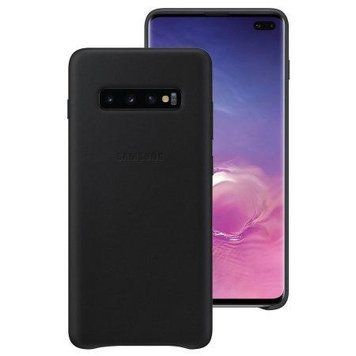 Чохол Samsung Leather Back Cover Black для Samsung Galaxy S10 SM-G973 1296885113 фото