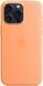 Чохол Apple Silicone Case MagSafe Orange Sortbet для iPhone 15 Pro Max MT1W3ZM 2325111834 фото 3