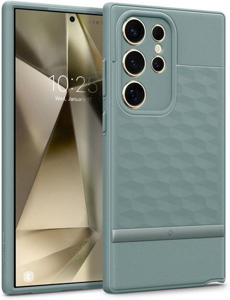 Чохол Caseology Parallax Sage Green для Samsung Galaxy S24 Ultra SM-S928 ACS07417 2100510698 фото