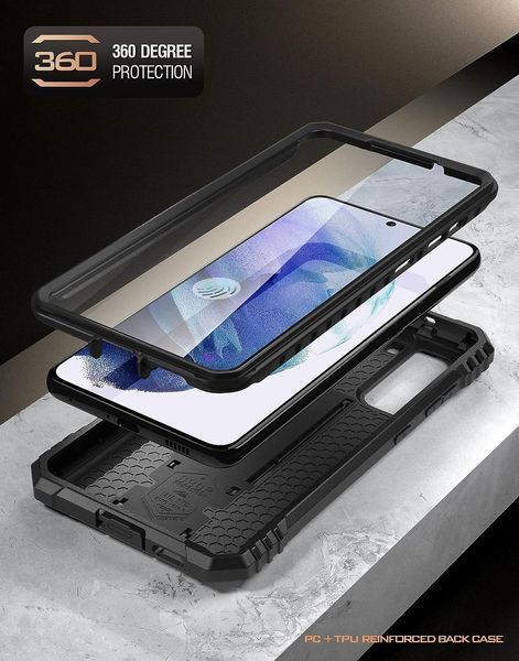 Противоударный чехол 360&deg; Poetic Revolution Series Black для Samsung Galaxy S21 FE 5G SM-G990 1961161965 фото