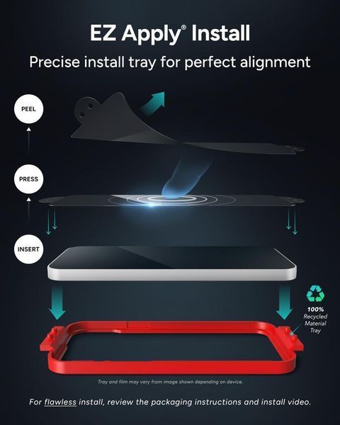 Захисне скло ZAGG InvisibleShield Glass Elite Privacy 360 для iPhone 15 Pro Max 2353557768 фото