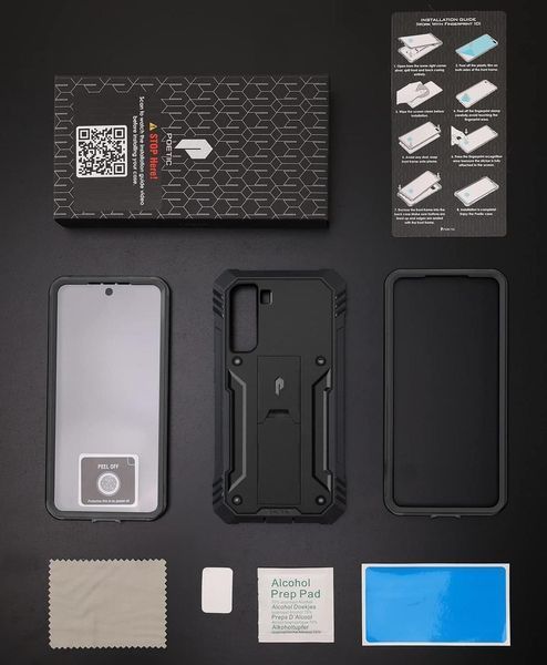 Противоударный чехол 360&deg; Poetic Revolution Series Black для Samsung Galaxy S21 FE 5G SM-G990 1961161965 фото