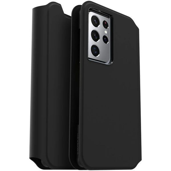 Чохол OtterBox Strada Via Series Black для Samsung Galaxy S21 Ultra SM-G998 2313705467 фото