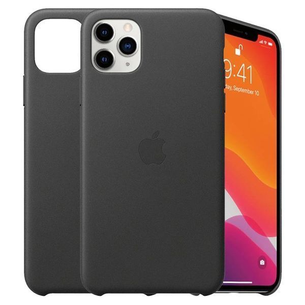 Чехол Apple Leather Case Black (MWYE2ZM/A) для iPhone 11 Pro 1158699849 фото